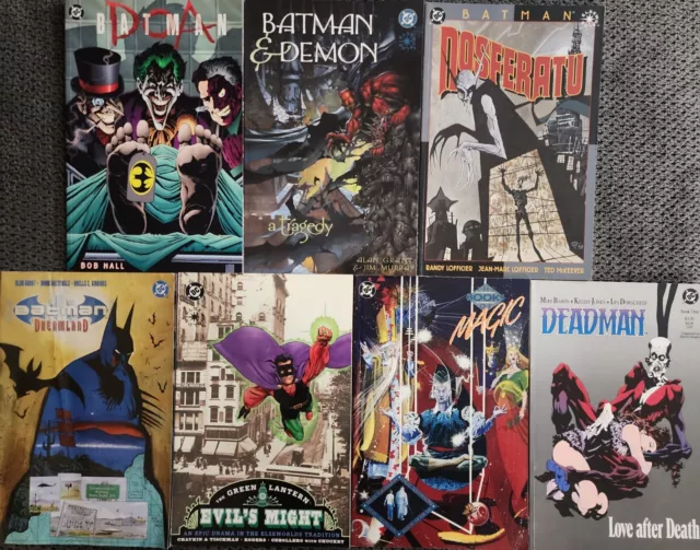 Batman: Nosferatu TPB DC Elseworlds 1999 Collector Lot Deadman Demon DOA Magic 1