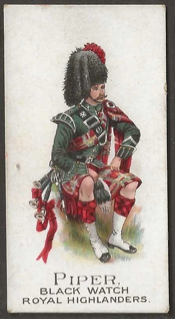 Gallaher-Types Of British Army 1897 (Battle Honours)-#03- Quality Card!!