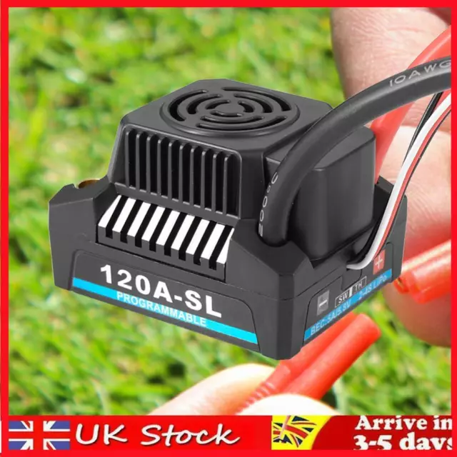 120A-SL 150A-SL 2-4S Brushless Motor ESC Sensorless RC Model ESC for 1/8 RC Car