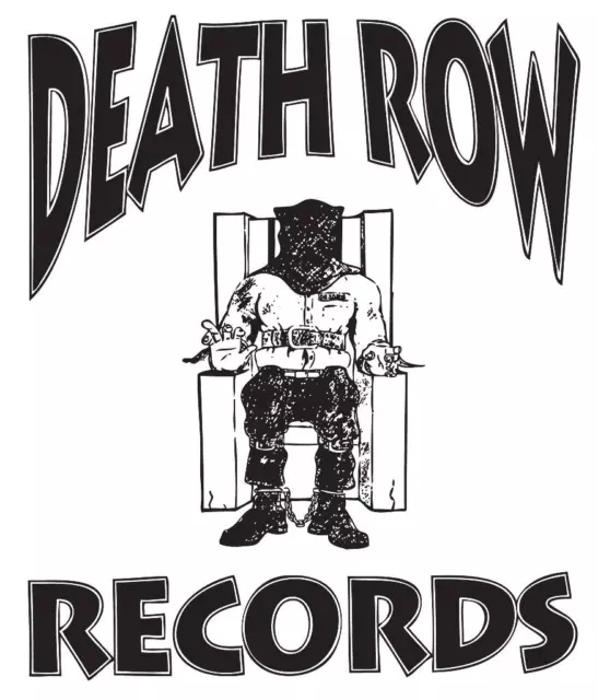 Death Row Records - Self-Adhesive Sticker - 10 Pack