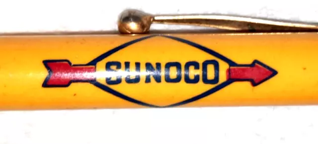 "SUNOCO"OIL TOPPER"Schinning's Super Ser*Hayes at Houston" Working Mech Pencil