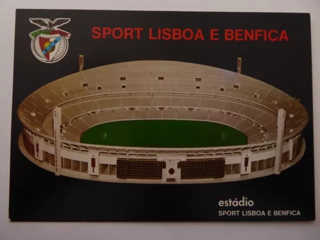 Stadionpostkarte, Estádio da Luz, Lisboa, Benfica Lisboa, Portugal, ohne Nr.