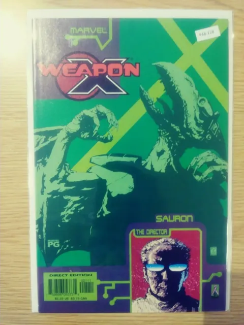Weapon X: Draft Set 2002 One-Shots High Grade 9.4 Marvel Comic Books PA8-228