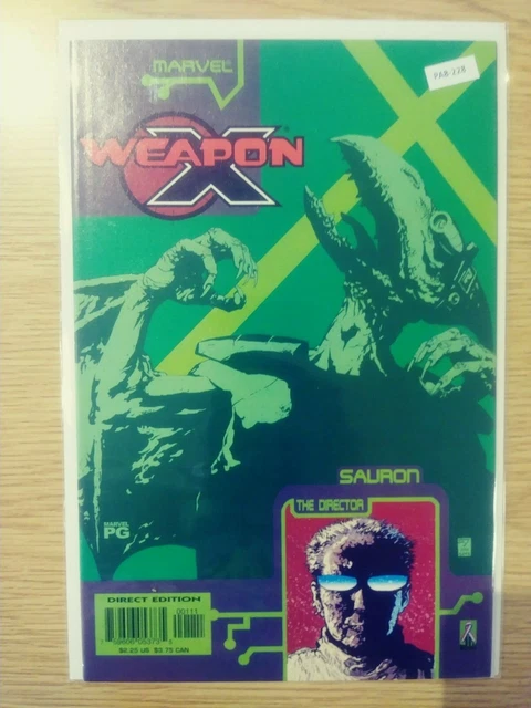Weapon X: Draft Set 2002 One-Shots High Grade 9.4 Marvel Comic Books PA8-228
