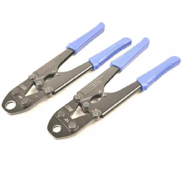 Tradepex PEX Crimping Tools 16mm 1/2" + 20mm 3/4" Press Crimp 3