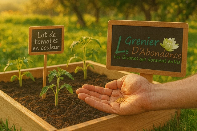 Le Grenier D'Abondance – Lot 470 Graines Tomates Variées – 9 Formes & Saveurs Mythiques (Cerise, Cœur De Bœuf, Ananas…)
