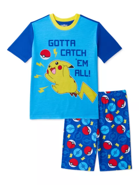 Pokemon Boys Pikachu Blanket Sleeper Pajamas Size 8 or 10/12 NWT