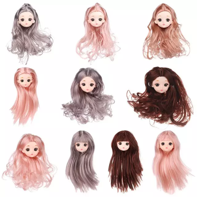 1/6 BJD Hairstyles DIY Head Wear 16cm Dolls Doll Head Ancient Doll Accessories