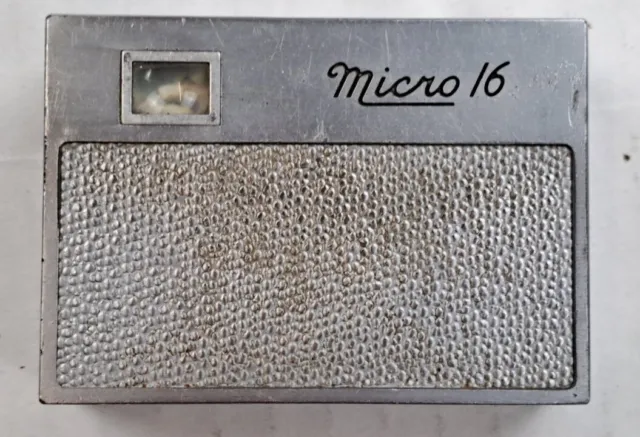 Camera Whittaker Micro 16 Subminiature Spy Film Camera Vintage