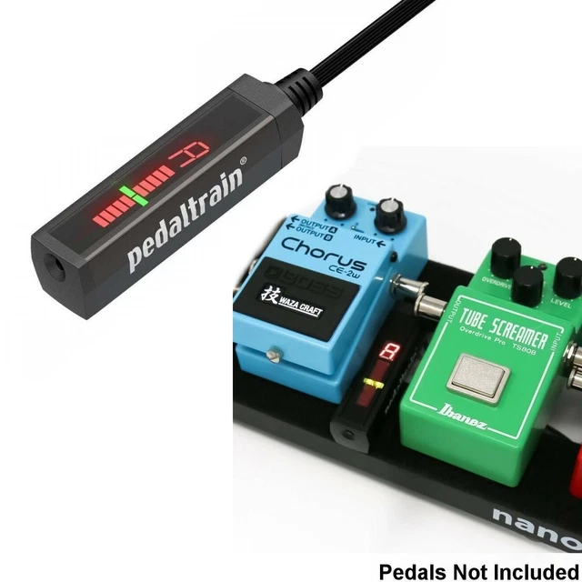 Pedaltrain PT-SST Space Saver Tuner, superkompakte Pedalplatine chromatischer Tuner