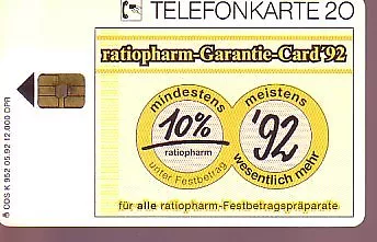 Telefonkarte Deutschland K - 952 gut erhalten und unbeschädigt (intern:1754)