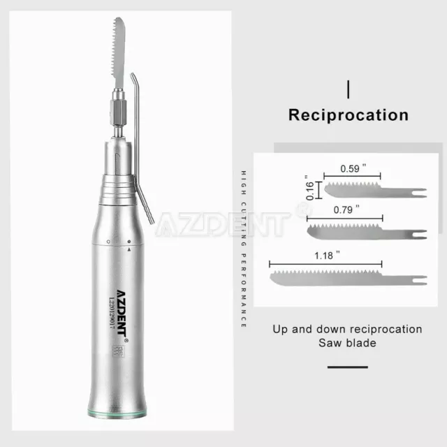 Dental Micro Saw Surgical Handpiece 3.2:1 Reduction Reciprocating Bone cut