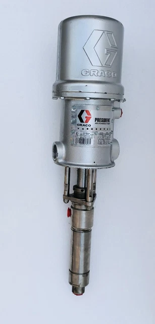 Graco 224342 President Pneumatic Stainless Steel Ss Piston Pump 10:1 Ratio #5