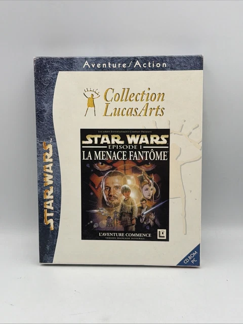 Jeu PC Star Wars Épisode I : La Magie Révélée - Big Box Neuf Sous Blister - Version Française 1999