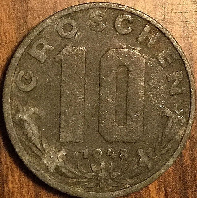 1948 Austria 10 Groschen