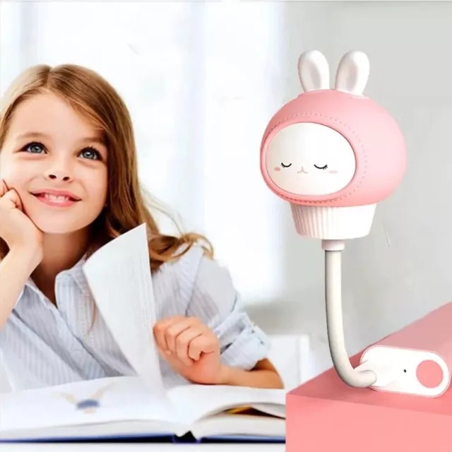 Nachtlicht LED Für Kinder USB Einschlafhilfe Geschenk Cartoon Fernbedienung Baby