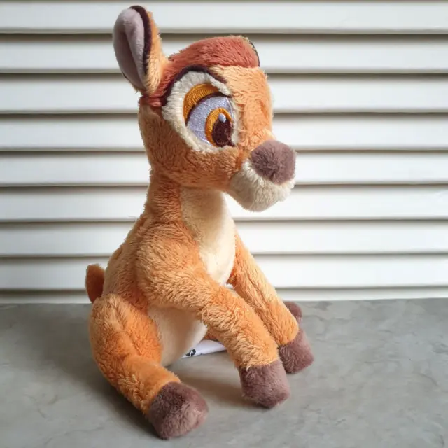 Disney Small Cute Bambi Soft Toy Plush  18cm Tall Baby Deer Stuffed Animal