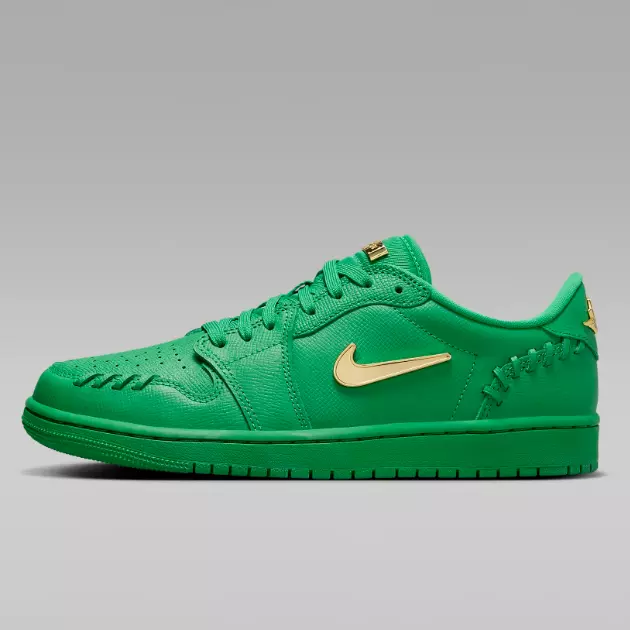 Nike Women's Air Jordan 1 Low Method Of Make 'Lucky Green' (FN5032-300)