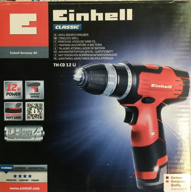 Einhell Th-Cd 12 LI-ION Drill Driver