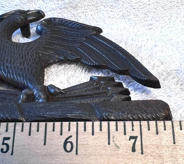 VINTAGE CAST METAL Spread Eagle Copyright 1952 VA. Metal Crafter Trivet