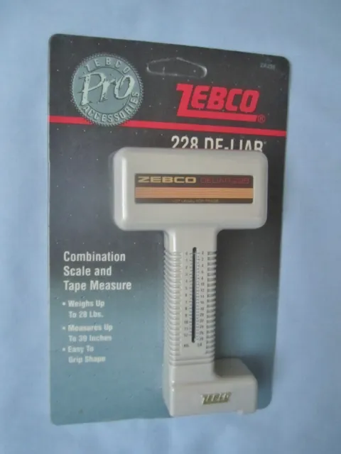 VINTAGE ZEBCO DELIAR 228 Fishing Scale For Weighing Fish Up To 28