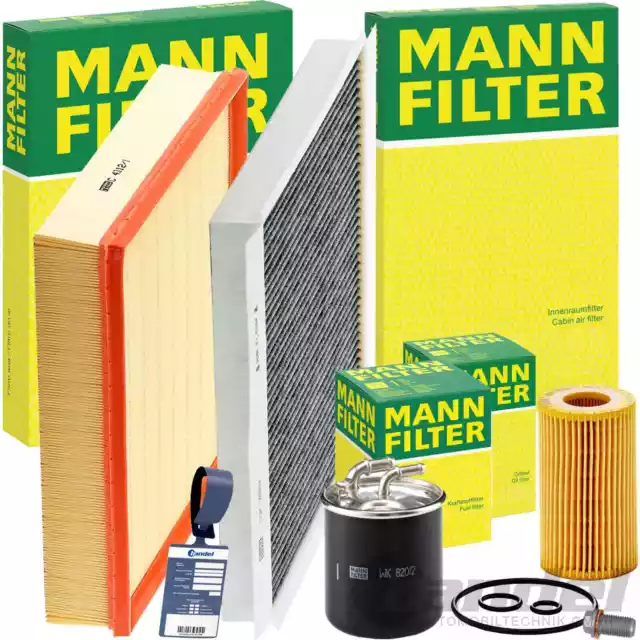 MANN FILTER INSPEKTIONSPAKET passend für MERCEDES SPRINTER B906 210-516 CDI