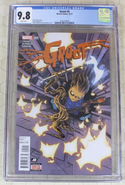GROOT #5 CGC 9.8 (2015) Guardians of the Galaxy's favorite plant! (Marvel)!!