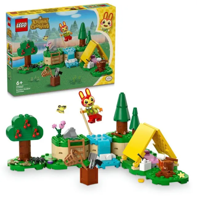 LEGO Animal Cruce Bunnie’S Exterior Actividades 77047