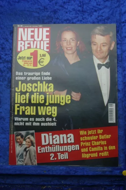 Neue Revue 48/02 vom 21.11.2002 Magazin Geburtstag Joan Collins Diana Roy Black