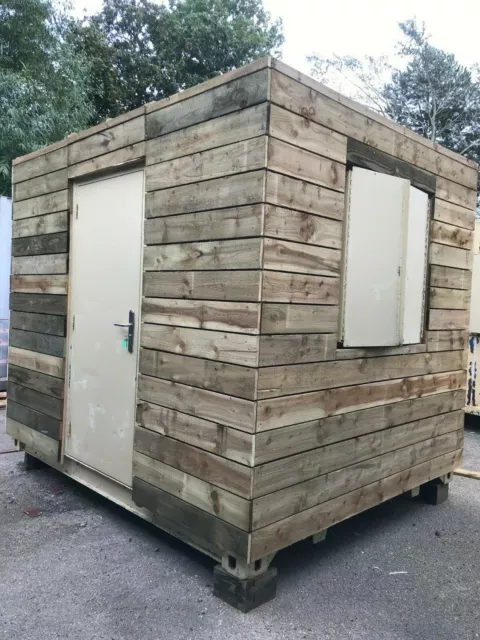 10ft x 8ft Cladded office Shipping Container - LIVERPOOL