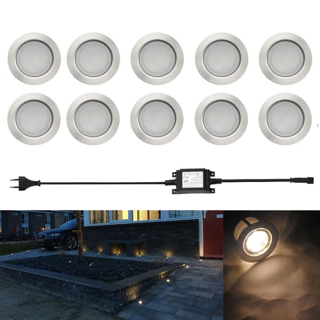 Lampe LED Encastrée Denotip - Tube Fluorescent, 18-54W, 3000K-6500K, IP44, Dimmable, Pour Cuisine, Salle De Bain, Garage