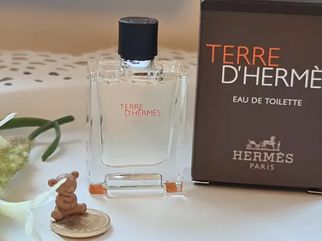 Parfum Miniatur Terre D´Hermes, 5 ml EdT & Box