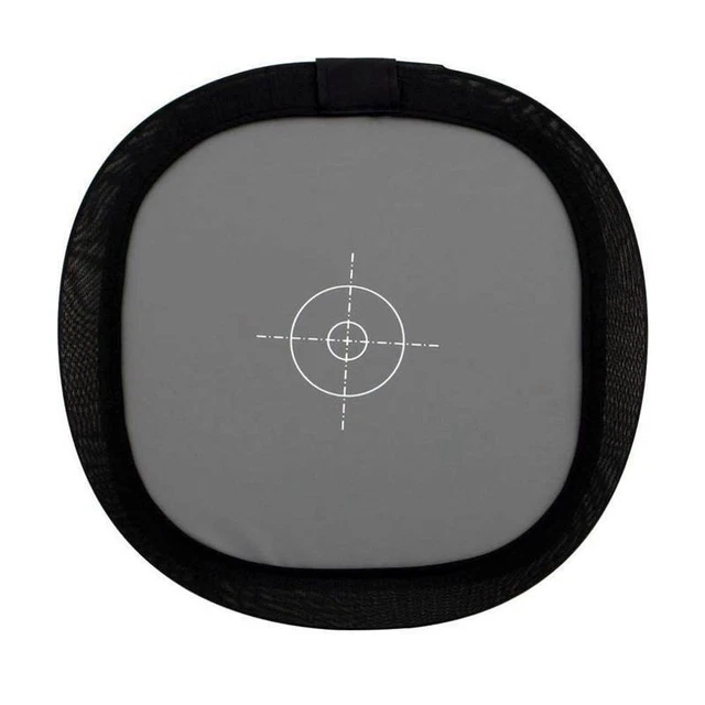 12 X 12 Inch (30 X 30 Cm) White Balance 18% Gray Reference Reflector Grey CarP1