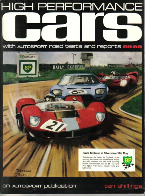 High Performance Cars 1965-66 Road Tests Jaguar Mercedes Buick Fiat BRM Volvo