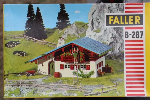 HO Scale cottage by Faller in the box