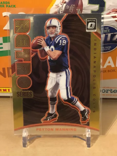 2020 Donruss Optic Retro Series Peyton Manning - Indianapolis Colts