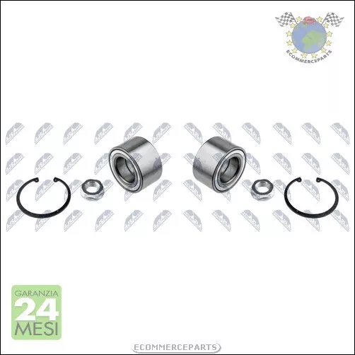 2x kit cuscinetti cuscinetto ruota ajs per DS PEUGEOT 508