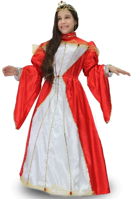 VESTITO COSTUME Maschera di CARNEVALE bambina - PRINCIPESSA SISSI