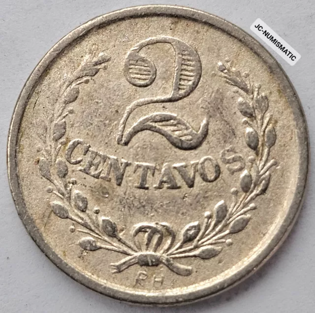 1921- 2 Centavos Colombia Coin- Leprosarium Coinage- "Lazareto's Coin"- KM# L10 2