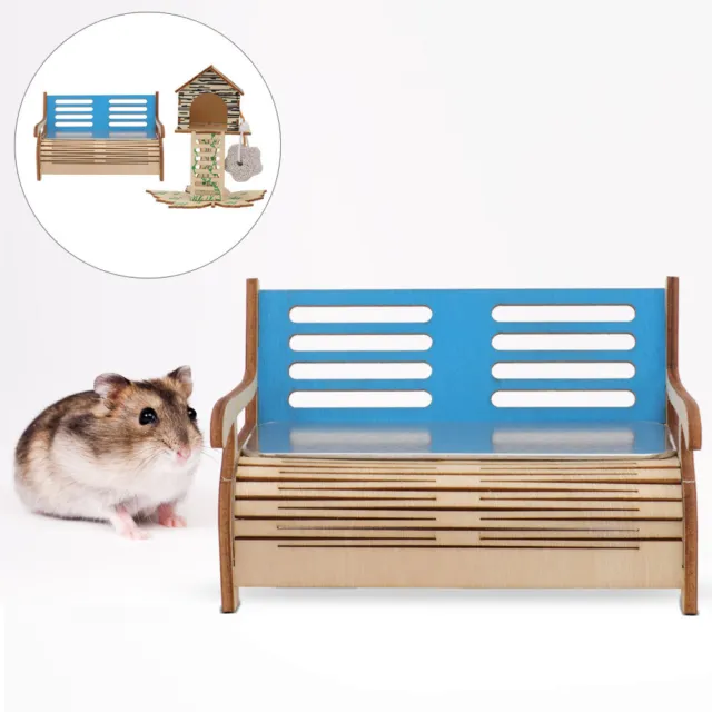 Hamsterversteck Kleines Haustierhaus Kletterspielzeug Käfig