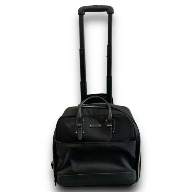 Tumi 49640D Rolling Black Ballistic Nylon Wheeled Carry-On Luggage Briefcase Bag