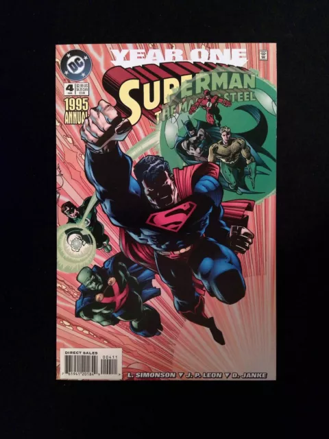 Superman The Man of Steel Annual #4  DC Comics 1995 VF/NM