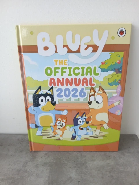 BLUEY THE OFFICIAL Bluey Annual 2026 Von Bluey Hardcover NEU EUR 5 Bluey The Official Bluey Annual 2026 Von Bluey.webp