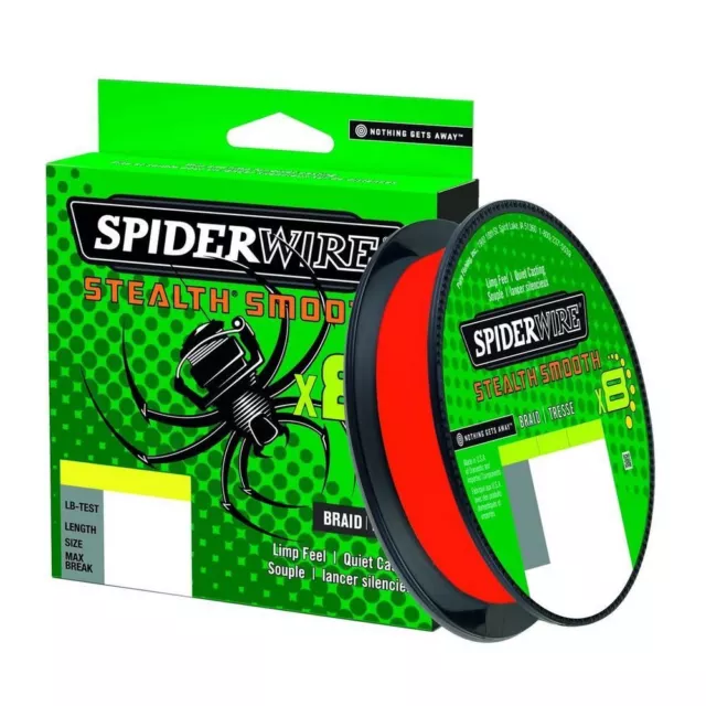Spider Wire Stealth Smoot 8 Braid Fishing Line