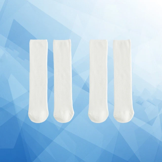 2 Pairs Cotton Socks Anti Slip Socks Cotton Socks Boys High Socks 8