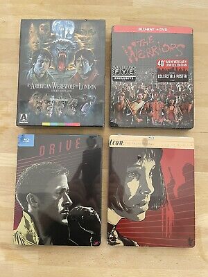 An American Werewolf In London Limited Ed The Warriors Drive Leon Sealed Blu-ray