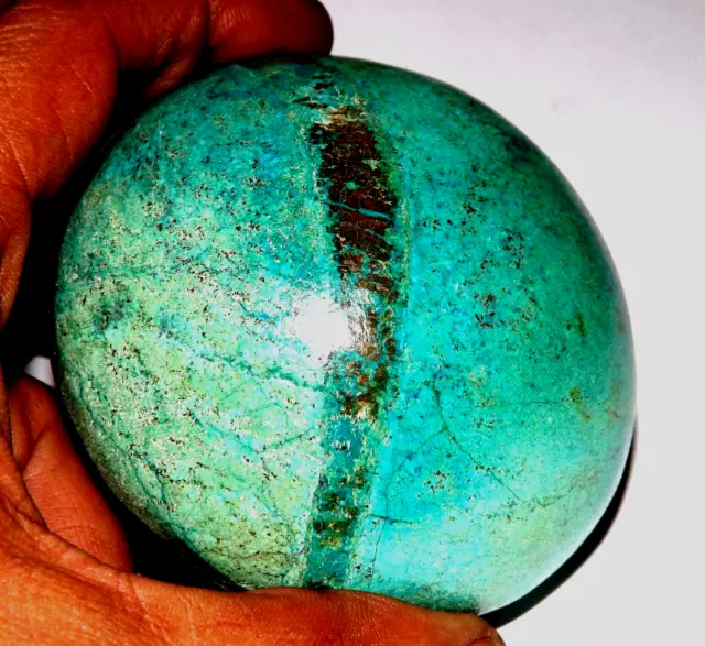 Huge Size 1141 cts Natural Earth Mined Chrysocolla Cabochon 75 x 75 mm Gemstone 2