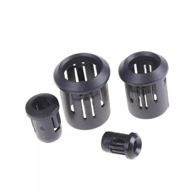 20 pz 3/5/8/10 mm lampada LED plastica supporto diodo LED clip nera lunetta MounI4H7