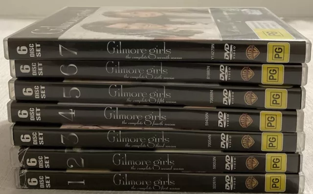 Gilmore Girls The Complete Series 1-7 Seasons 1 2 3 4 5 6 7 DVD's Region 4