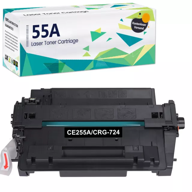 XXL 1X Toner Compatible with HP 55A CE255A LaserJet P3015DN P3015N P3015X P3015D